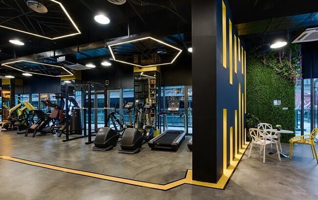 合肥設(shè)計(jì)感健身房裝修設(shè)計(jì)方案效果圖-合肥博妍裝飾公司