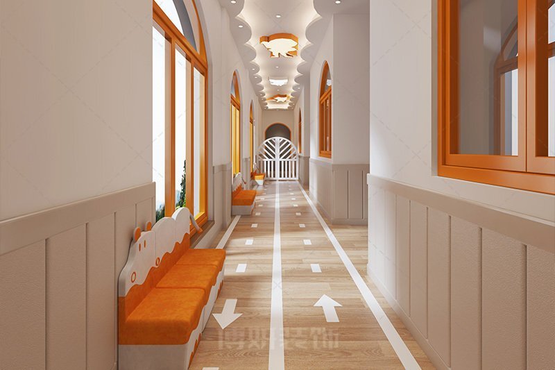 合肥幼兒教育培訓(xùn)機構(gòu)裝修設(shè)計方案效果圖-合肥博妍裝飾公司