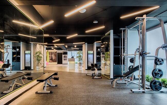 合肥自然風(fēng)格健身房裝修設(shè)計(jì)方案效果圖-合肥博妍裝飾公司