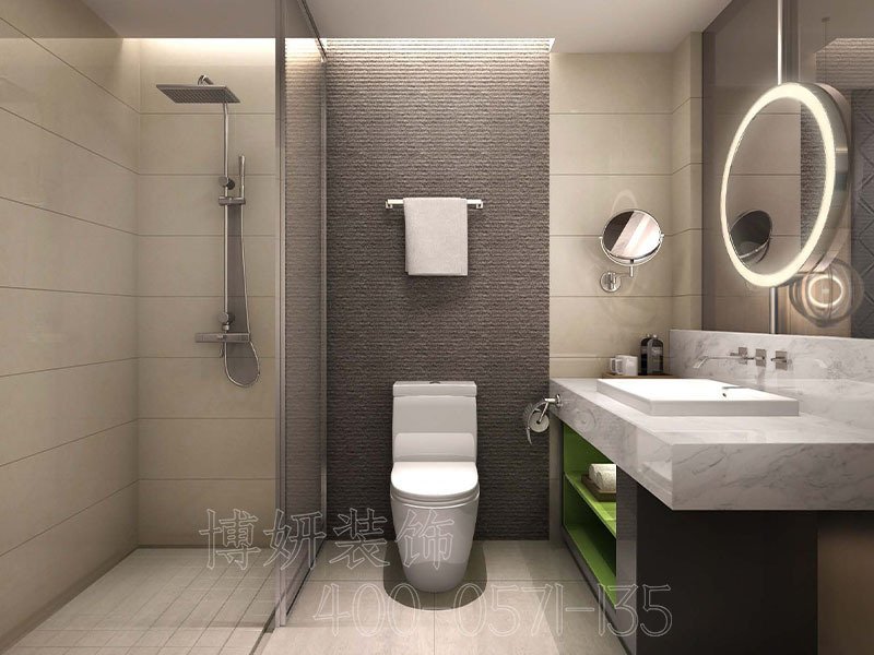 合肥復(fù)古優(yōu)雅酒店裝修設(shè)計(jì)方案效果圖-合肥博妍裝飾公司