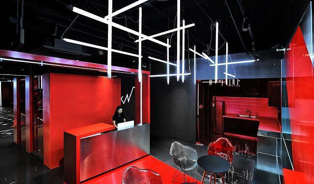 合肥火熱力量感健身房裝修設(shè)計(jì)方案效果圖-合肥博妍裝飾公司