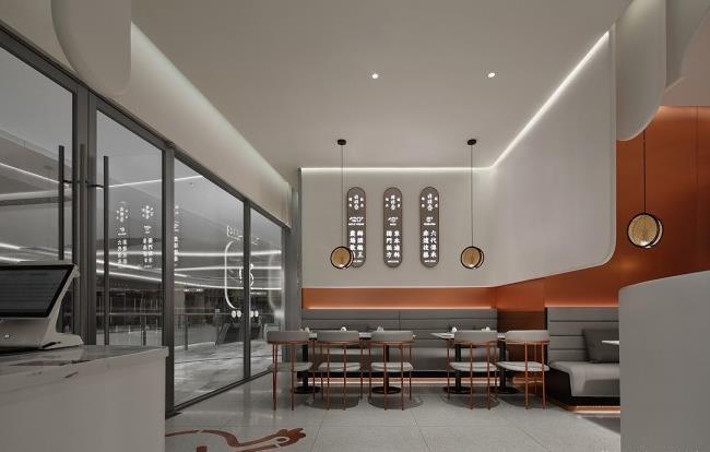 合肥潮流風(fēng)格餐廳裝修設(shè)計方案效果圖-合肥博妍裝飾公司