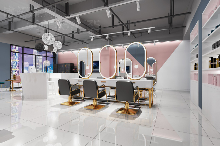 合肥理發(fā)店裝修設(shè)計(jì)注意事項(xiàng)-時(shí)尚潮流理發(fā)店裝修攻略