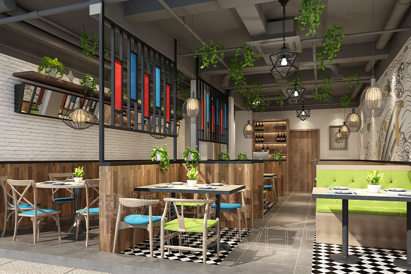 小吃店裝修設(shè)計(jì)案例,專業(yè)小吃店裝修設(shè)計(jì)公司