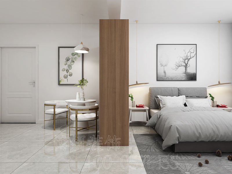 合肥舒適風(fēng)人才公寓裝修設(shè)計(jì)方案效果圖-合肥博妍裝飾公司