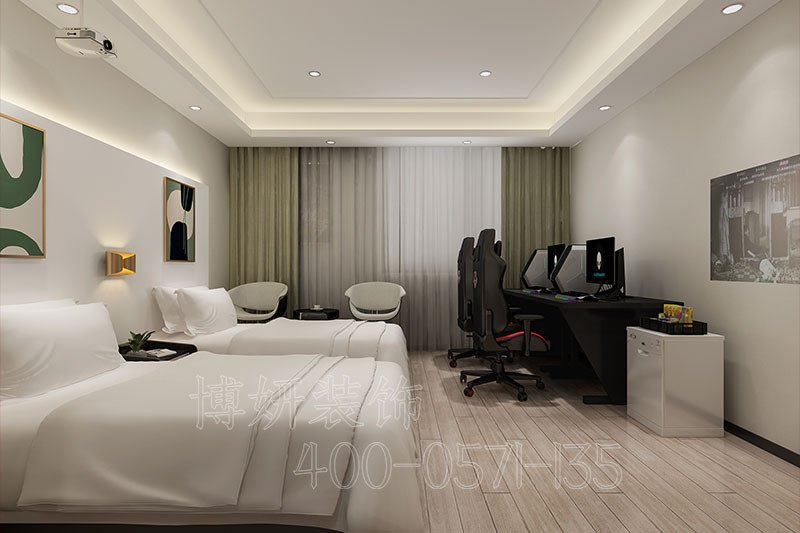 安徽電競酒店裝修,安徽電競酒店裝潢設計,安徽電競酒店裝修效果圖,安徽裝修公司