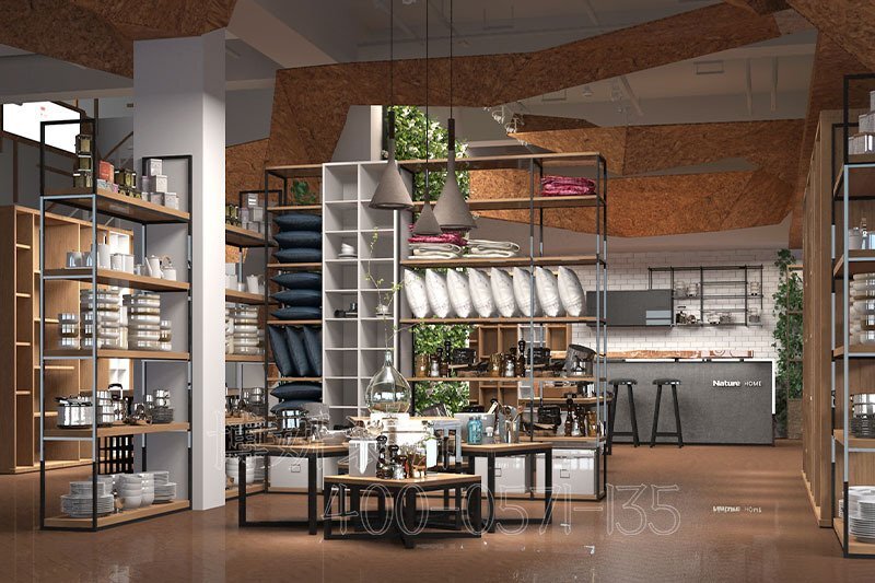 合肥高端家居展廳裝修設(shè)計(jì)方案效果圖-合肥博妍裝飾公司