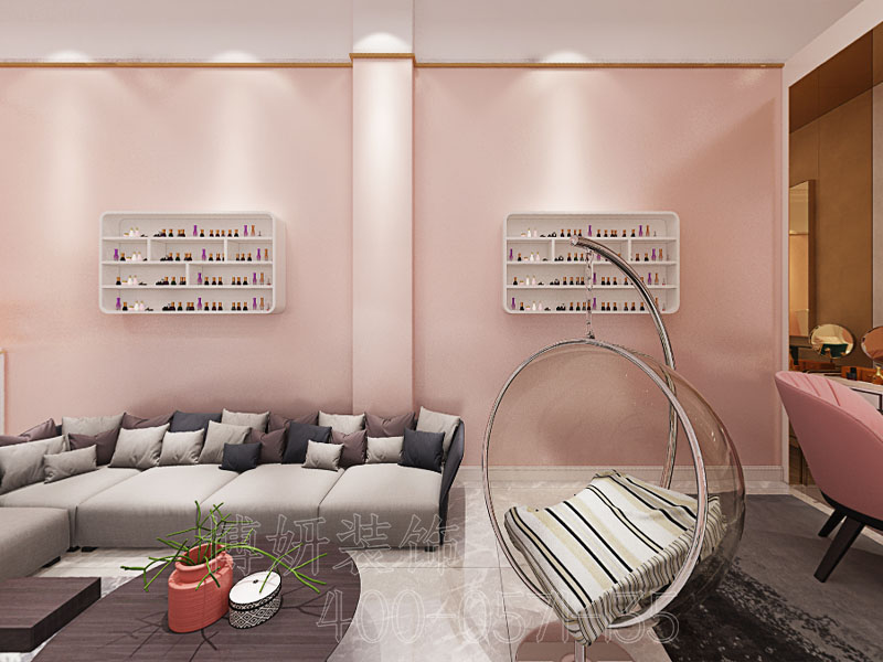 合肥美容院裝修設(shè)計技巧-怎么打造出有個性的美容院