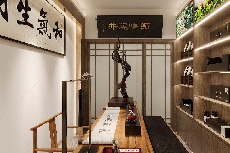 合肥茶館裝修設(shè)計(jì)方案效果圖-合肥博妍裝飾公司