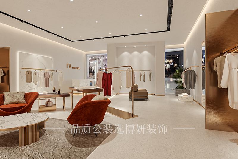 女裝店裝修設(shè)計(jì)方案效果圖-博妍裝飾公司