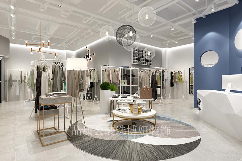 女裝裝修設(shè)計(jì)方案效果圖-博妍裝飾公司