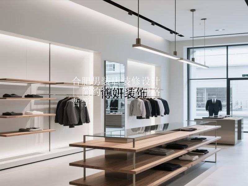 合肥男裝店裝修設(shè)計(jì) | 簡(jiǎn)約空間里的型格哲學(xué)