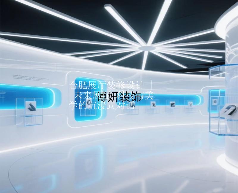 合肥展廳裝修設計 | 未來展廳 科技與美學的沉浸式對話