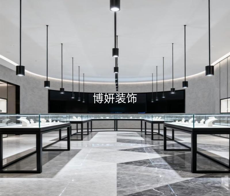 合肥珠寶展廳裝修設(shè)計(jì) | 現(xiàn)代美學(xué)與珠寶璀璨的沉浸式融合