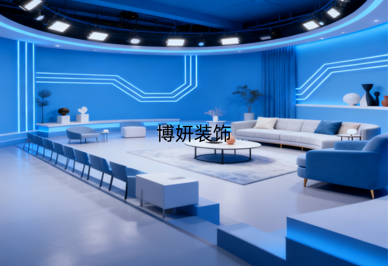 合肥克萊因藍直播間 | 把“高級感”焊在鏡頭里